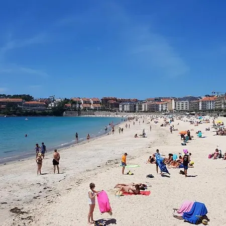 Piso Exterior A Escasos Metros De La Playa Panadeira Con Plaza De Garaje Apartment Sanxenxo